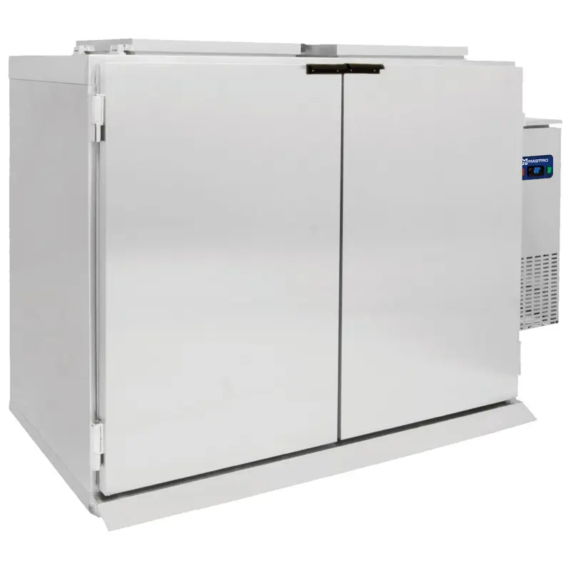 Mastro Nassmüllkühler für 2x 120/ 240 Liter Mülleimer, mit Aggregat rechts und Winterkit