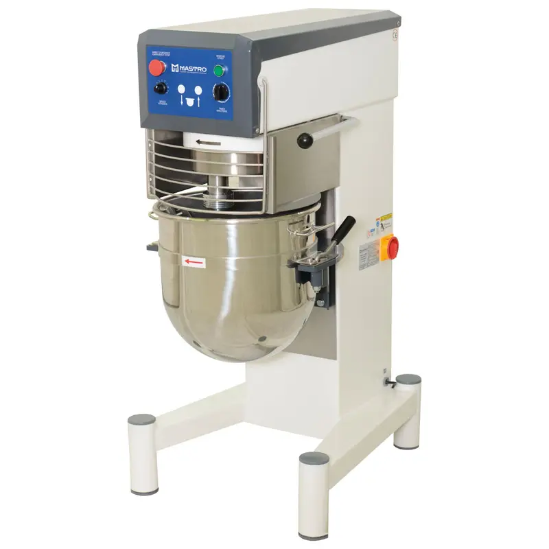 Mastro Planetenrührmaschine 80 Liter mit Geschwindigkeitsregler und Zeitschaltuhr - 400V