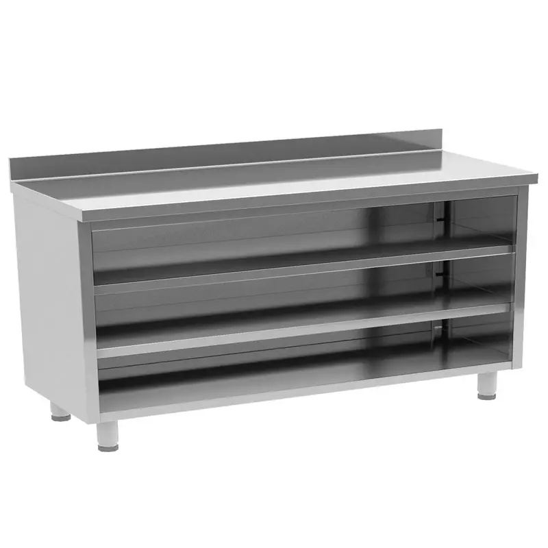 Mastro Rückbuffet mit 2 Zwischenböden, 2500x600 mm