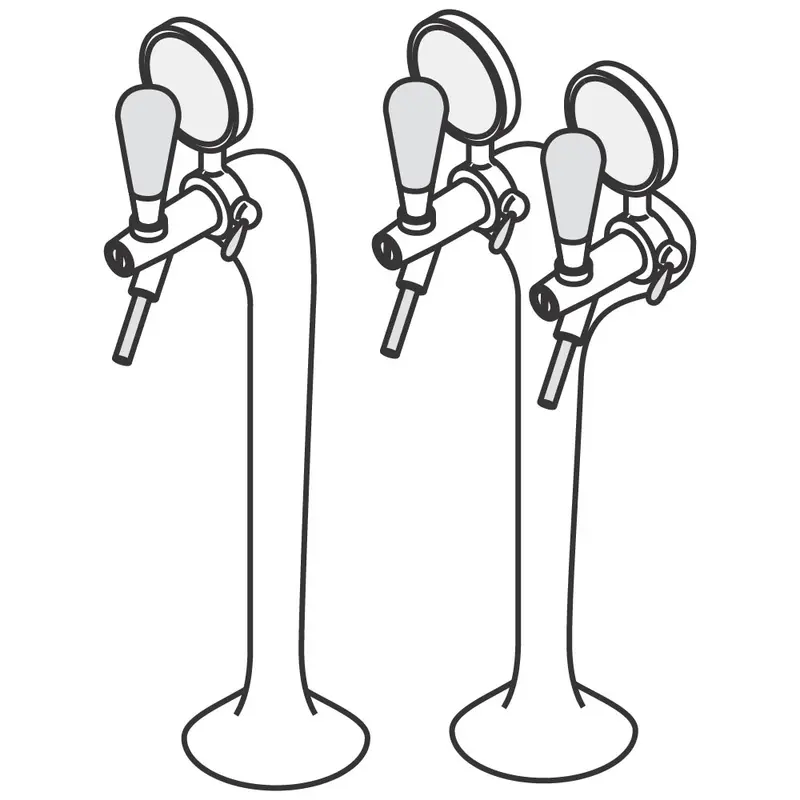 Mastro Schanksäule, doppelt