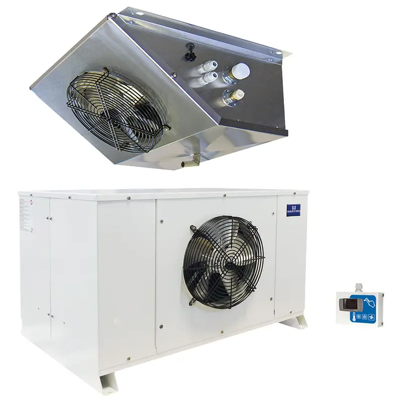 Mastro Split-Aggregat, +5°/-5°C, 26,17m³/11,05m³ (+32°C) mit Beleuchtung/Leitungen/Schalttafelkabel 10 m - RESTPOSTEN