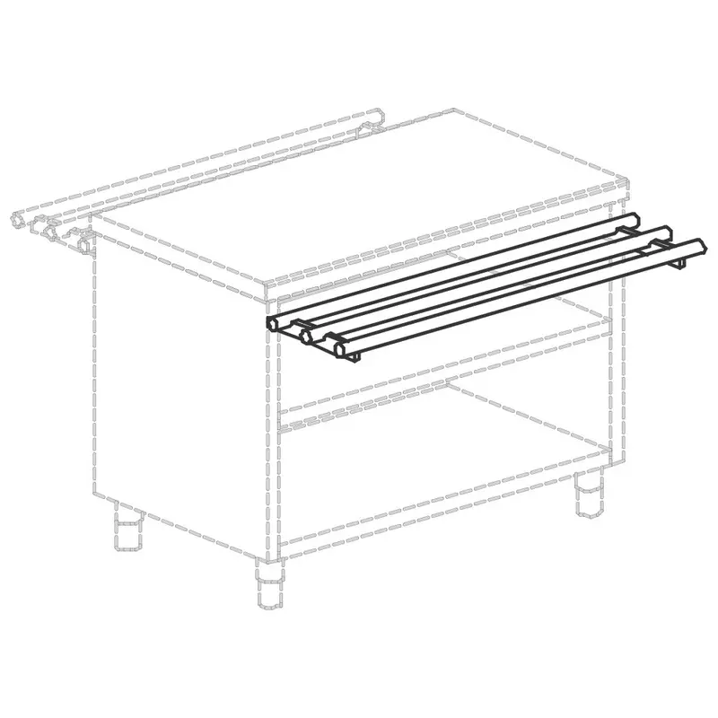 Mastro Tablettrutschensatz, zur Umwandlung als Inselelement, 2000 mm