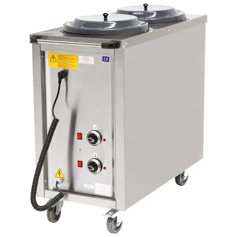 Mastro Tellerspenderwagen beheizt für 2x 50 Teller Ø240-320 mm