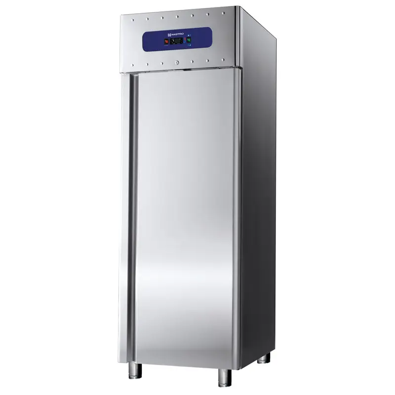 Mastro Tiefkühlschrank 700 Liter aus Edelstahl, GN 2/1, -10°/-22°C