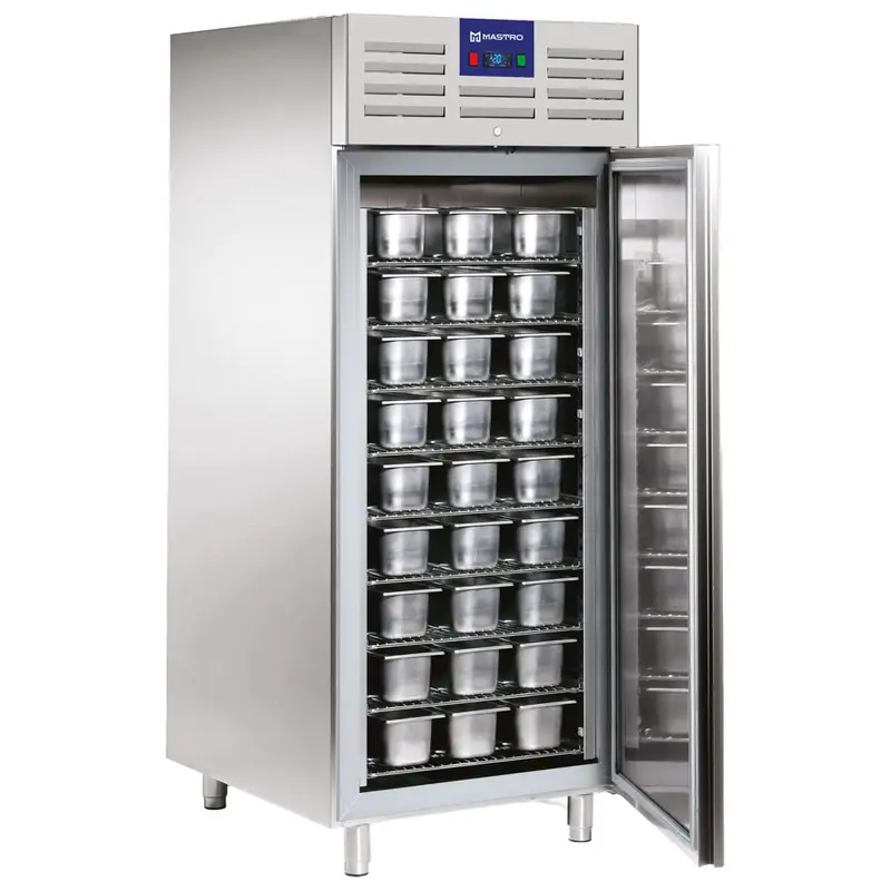 Mastro Tiefkühlschrank für 54 Speiseeisbehälter, -10°/-25°C