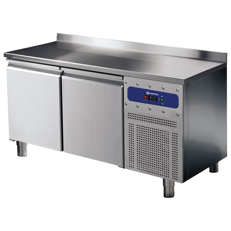 Mastro Tiefkühltisch 600 mm 2 Türen 430x325 mm mit Aufkantung, -10°/-20°C