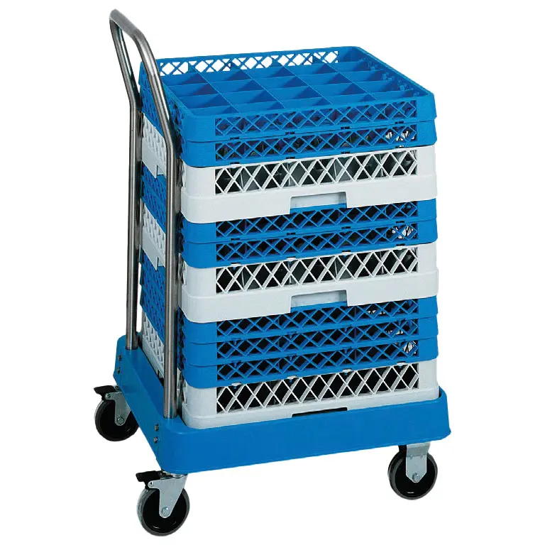 Mastro Transportwagen mit Griff für Spülmaschinenkörbe, 500x500 mm