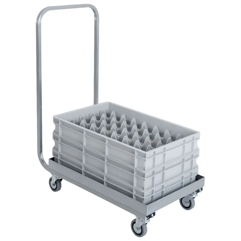 Mastro Transportwagen mit Griff für Spülmaschinenkörbe, 600x400 mm