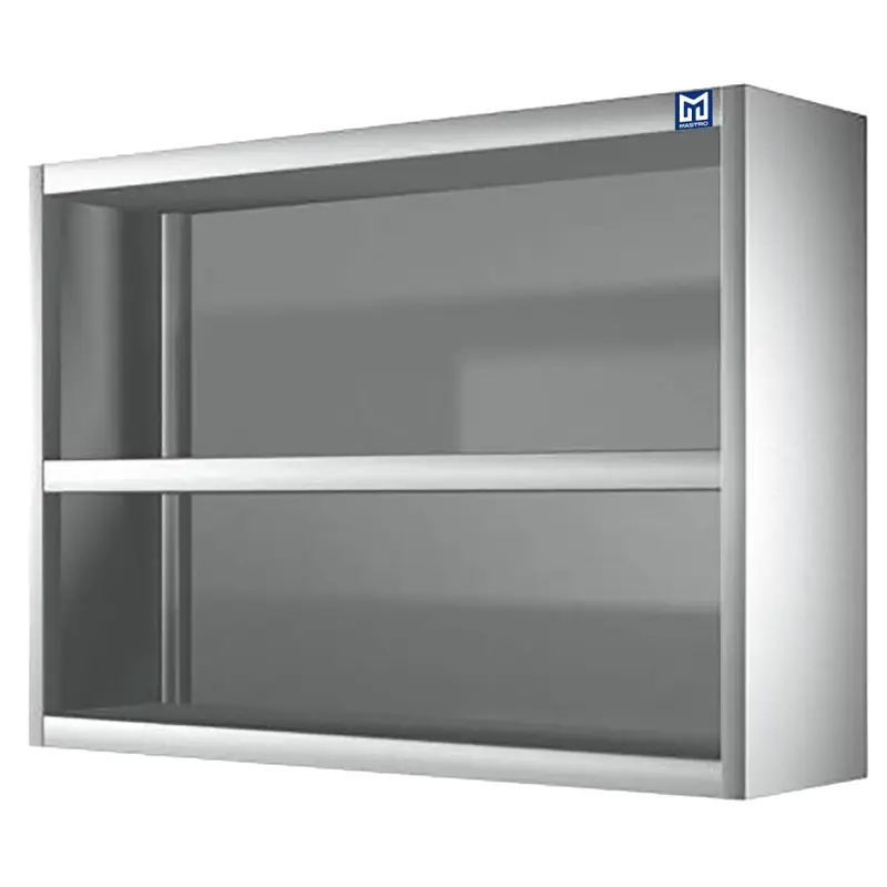 Mastro Wandhängeschrank mit Zwischenboden, offen, 1800x400 mm