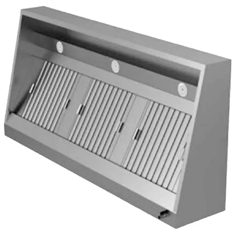 Mastro Wandhaube Snack mit Motor, LED-Beleuchtung und Drehzahlregler, 1000x950 mm - RESTPOSTEN