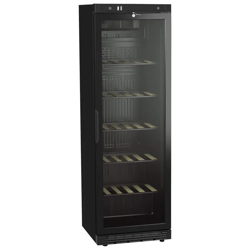 Mastro Weinkühlvitrine 373 Liter mit Glastür und 5 Regalböden, +6°/+20°C