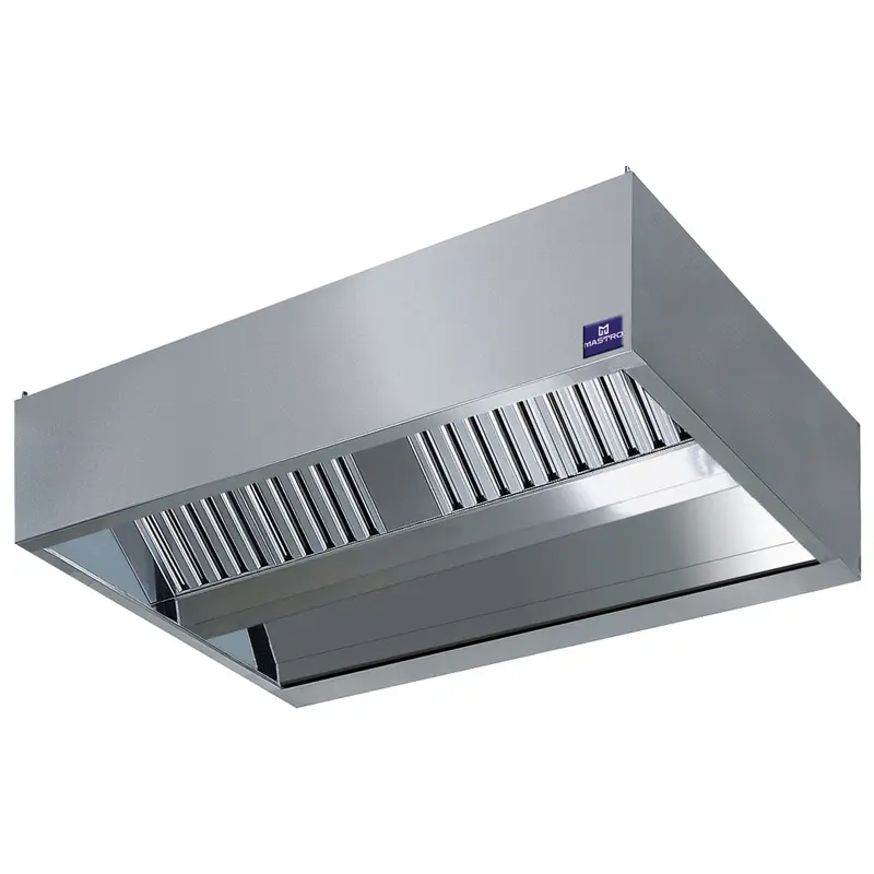 Mastro Zentralhaube in Kastenform mit Einbaubeleuchtung, 3600x2200 mm