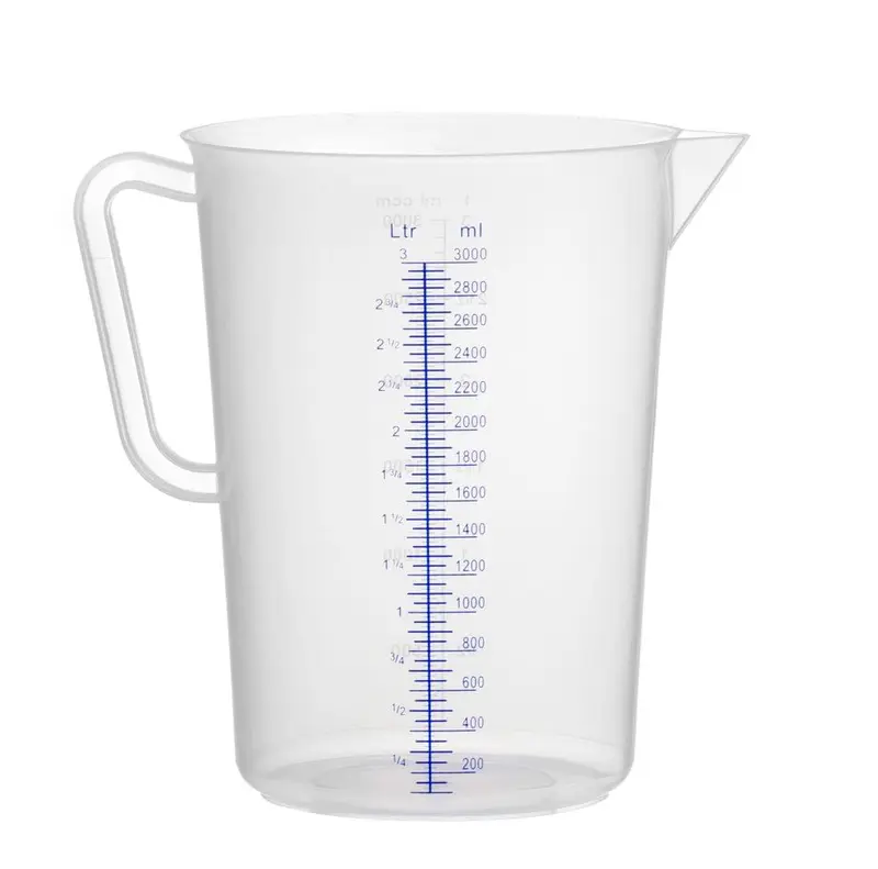Messbecher, Polyproylen, HENDI, Kitchen Line, 3L, ⌀160x(H)240mm