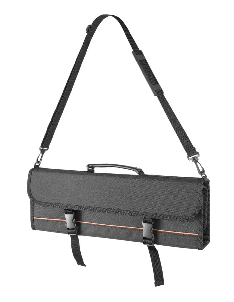 Messertransporttasche, HENDI, Schwarz, 510x50x(H)170mm
