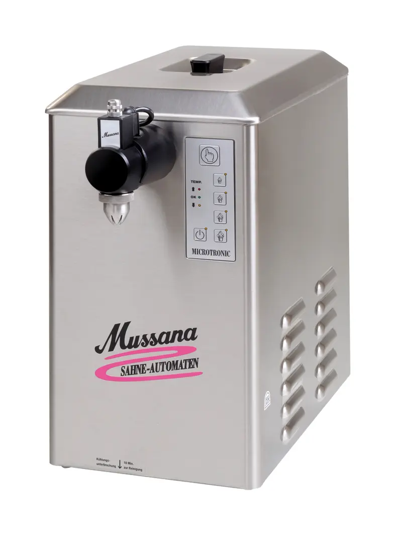 Mussana Sahnemaschine 6 Liter LADY Microtronic