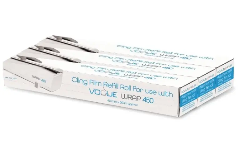 Nachfüllung Frischhaltefolie für Vogue Folienspender - 3 Stück
