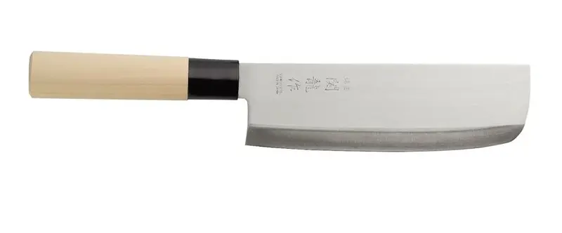 Nakiri mit Holzgriff, Klinge