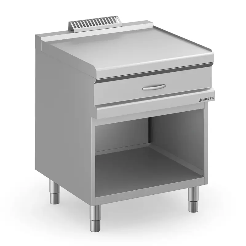 Neutralelement Serie 700 - 70/70 offener Unterbau, mit Schublade