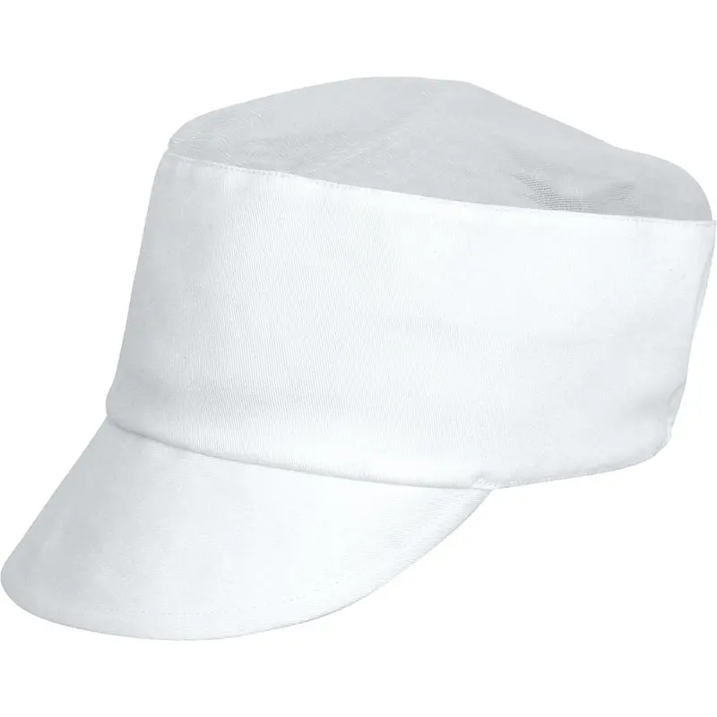 Nino Cucino Bäckermütze, weiß, 35% Baumwolle / 65% Polyester
