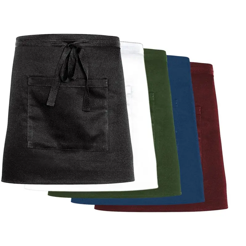 Nino Cucino Vorbinder mit Tasche, bordeaux, Länge 37,3 cm