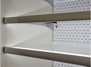 Nordcap LED-Etagenbeleuchtung (1 Stk.) "weiß", für ALASKA 150 / SLIM 150, pro Regalboden, 4500 - 5000 K