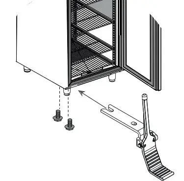 Nordcap Pedaltüröffner für Serie 702