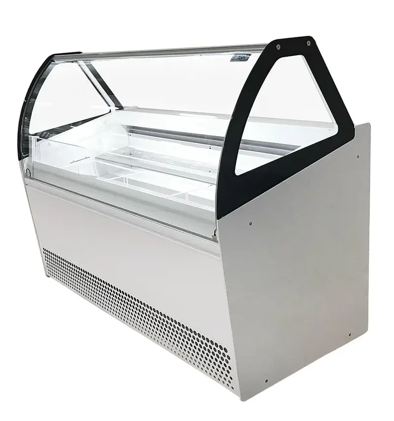 NordCap Speiseeisvitrine BERMUDA VIEW LX 13 UM mit Umluftkühlung