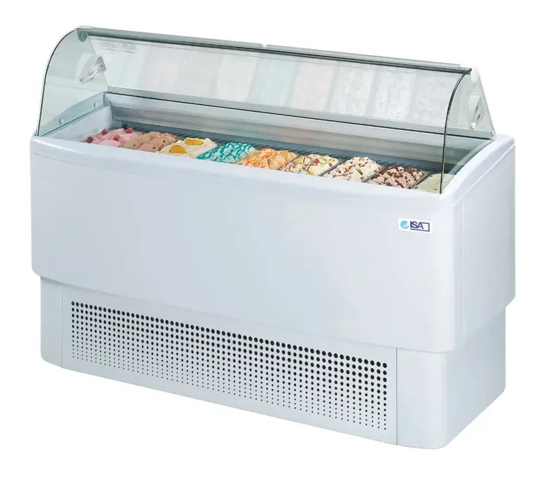 NordCap Speiseeisvitrine Fiji 7 - 2.0 mit Umluftkühlung
