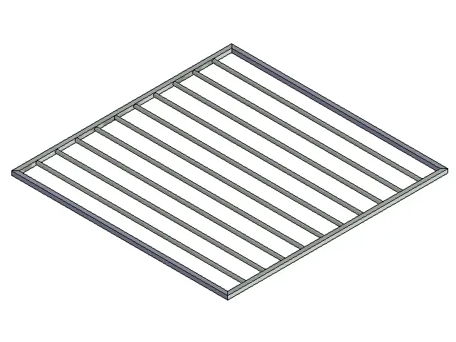 Nordcap Tragrost 850 x 865 mm, für COOL-Minikühlzelle
