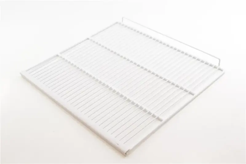 Nordcap Tragrost für Serie KU 120 und KU / UKU 145 G, weiß rilsaniert, B x T in mm