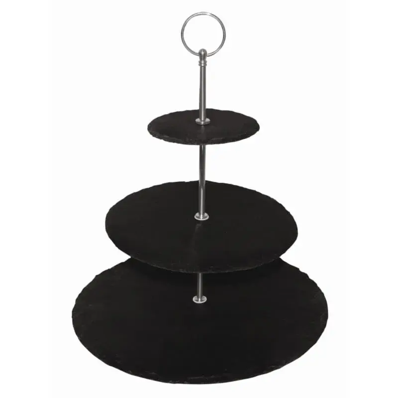 Olympia Etagere Schiefer, 3 Ablagen