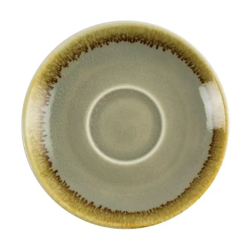 Olympia Kiln Untertassen Moos 115 mm - 6 Stk.