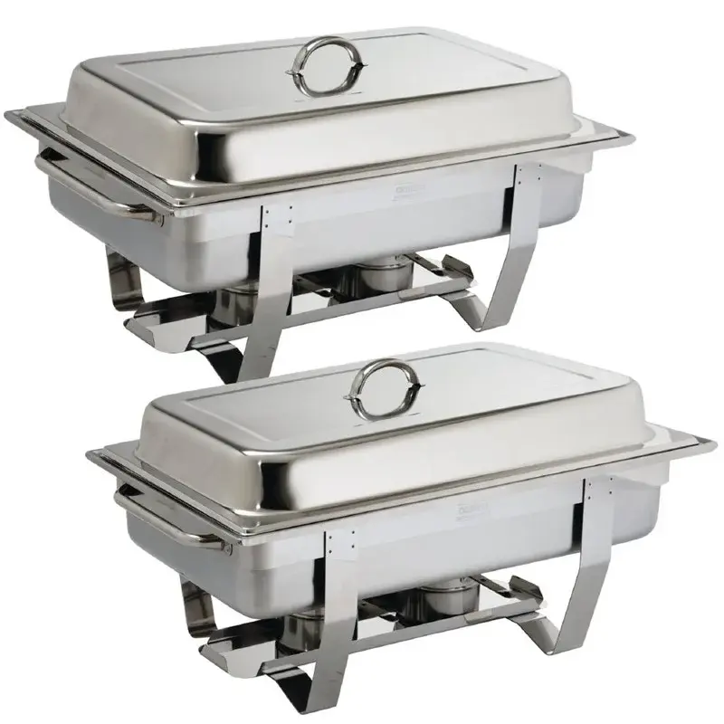 Olympia Milan Chafing-Dish x2