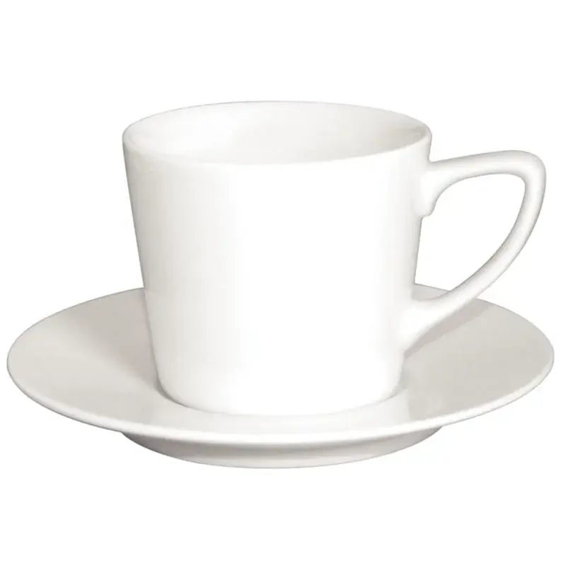 Olympia Whiteware niedrige Kaffeetassen 20cl - 12 Stk.