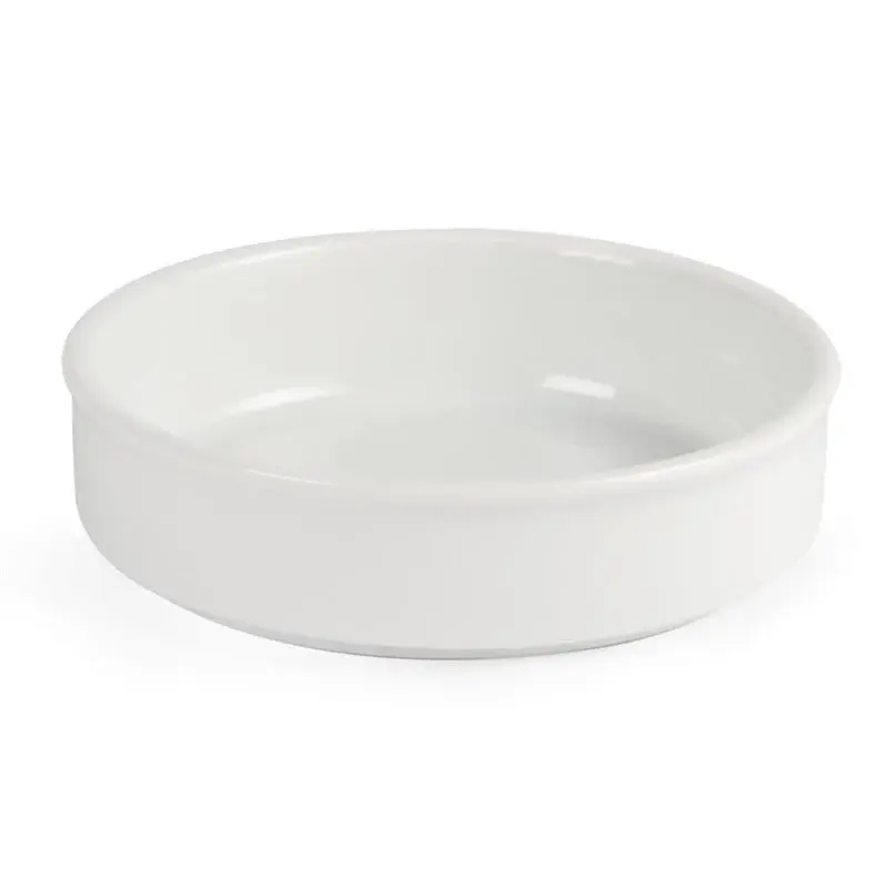 Olympia Whiteware stapelbare runde Schalen 134 mm - 6 Stk.