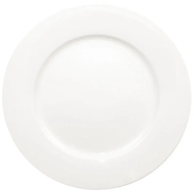 Olympia Whiteware Teller mit breiter Fahne 25cm - 12 Stk.