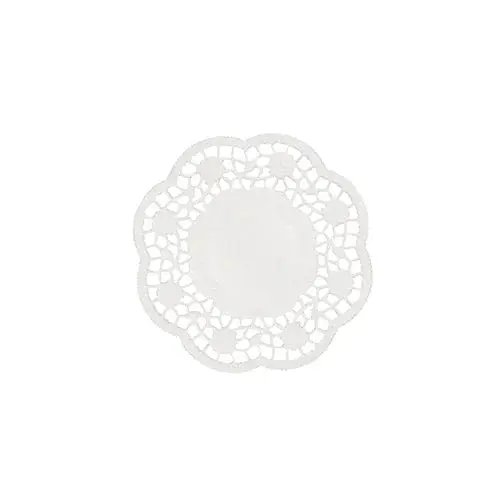 Papstar 1000 Teller- und Tassendeckchen rund Ø 10 cm weiss