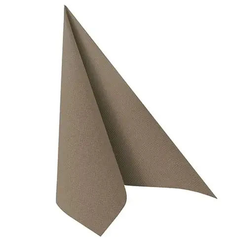 Papstar 50 Servietten ROYAL Collection 1/4-Falz 40 cm x 40 cm grau