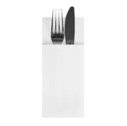 Papstar Bestecktasche Airlaid 1/8-Falz - 400x330