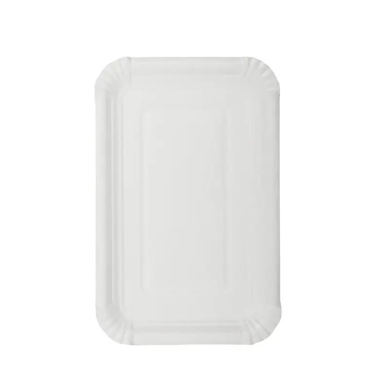 Papstar Pappteller, eckig, 13 x 20 cm, weiß, 250 Stk