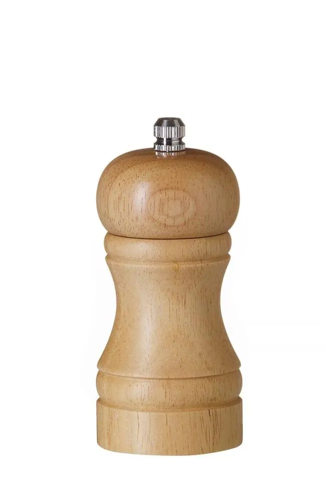 Pfeffermühle aus Holz, HENDI, Holz hell, ⌀50x(H)113mm