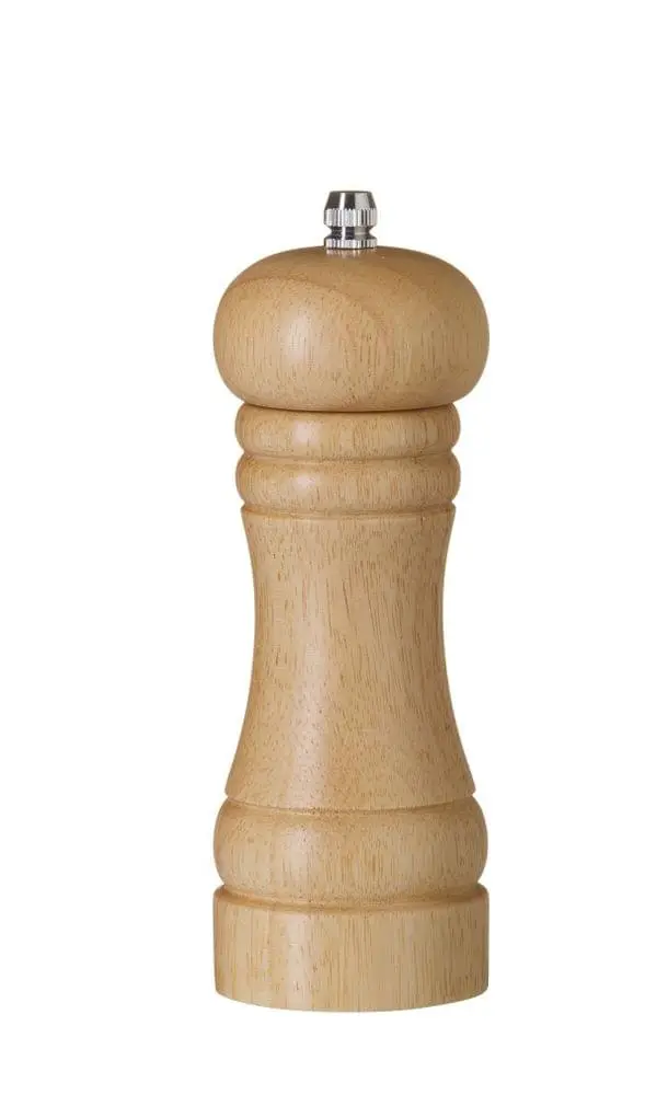 Pfeffermühle aus Holz, HENDI, Holz hell, ⌀57x(H)165mm