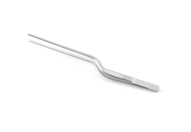 Pinzette, gekröpft, HENDI, (L)210mm