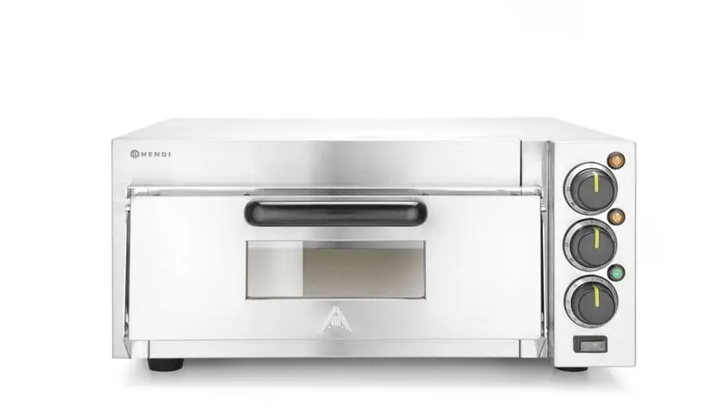 Pizzaofen kompakt, HENDI, Silber, 230V/2000W, 580x560x(H)275mm
