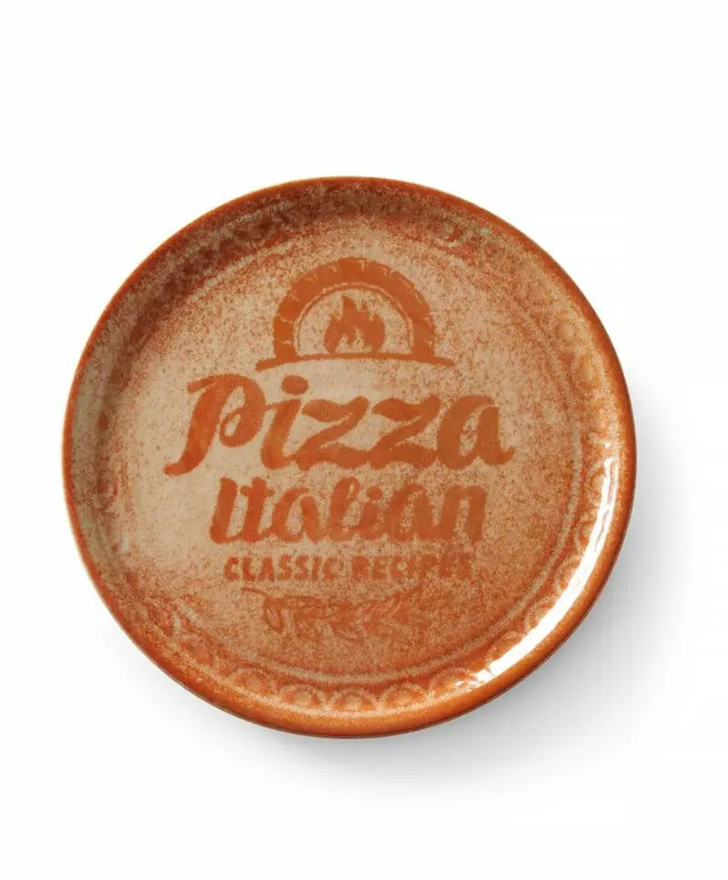 Pizzateller Recipe Collection Rot, HENDI, Rot, ⌀330mm