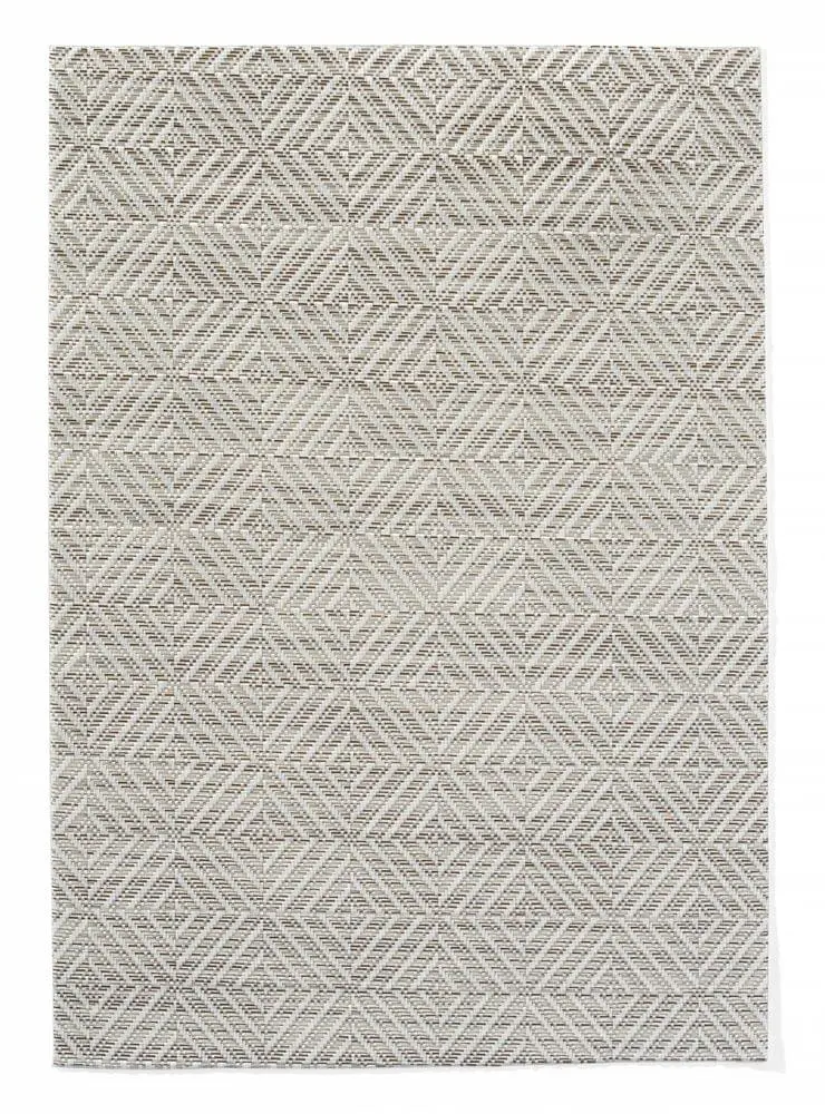 Platzset, geometrisches Muster, HENDI, Silber, 6 Stk., 450x300mm