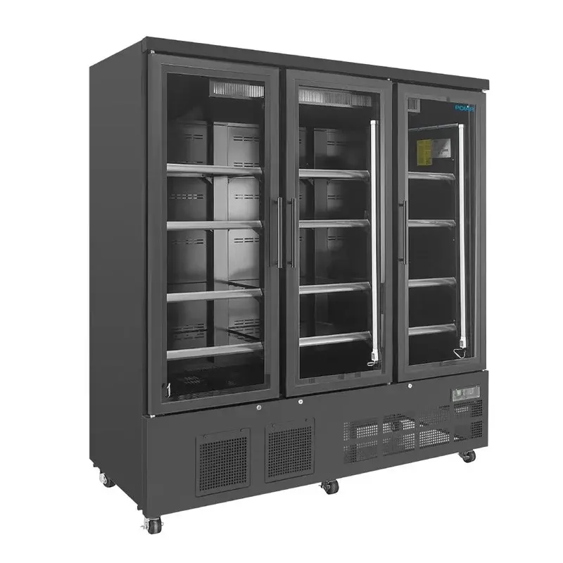 Polar G-Serie Getränkekühlschrank 1156 Liter 3-türig, schwarz