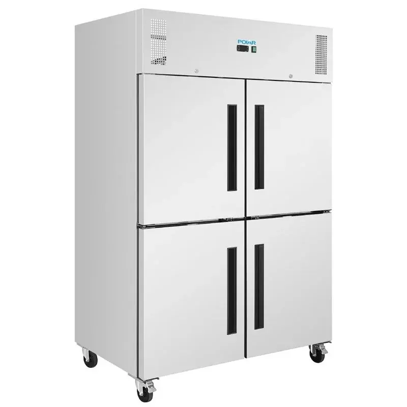 Polar Gastro-Kühlschrank Serie G 1200 Liter, 4-türig, Edelstahl