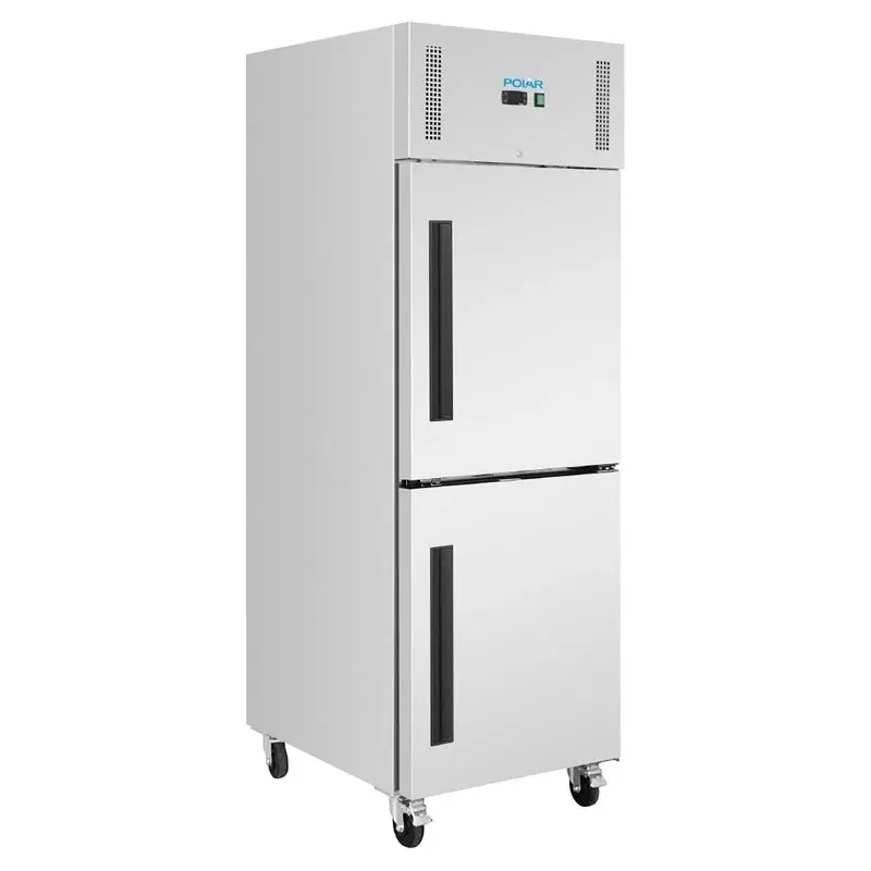 Polar Gastro-Kühlschrank Serie G 600 Liter, 2-türig, Edelstahl