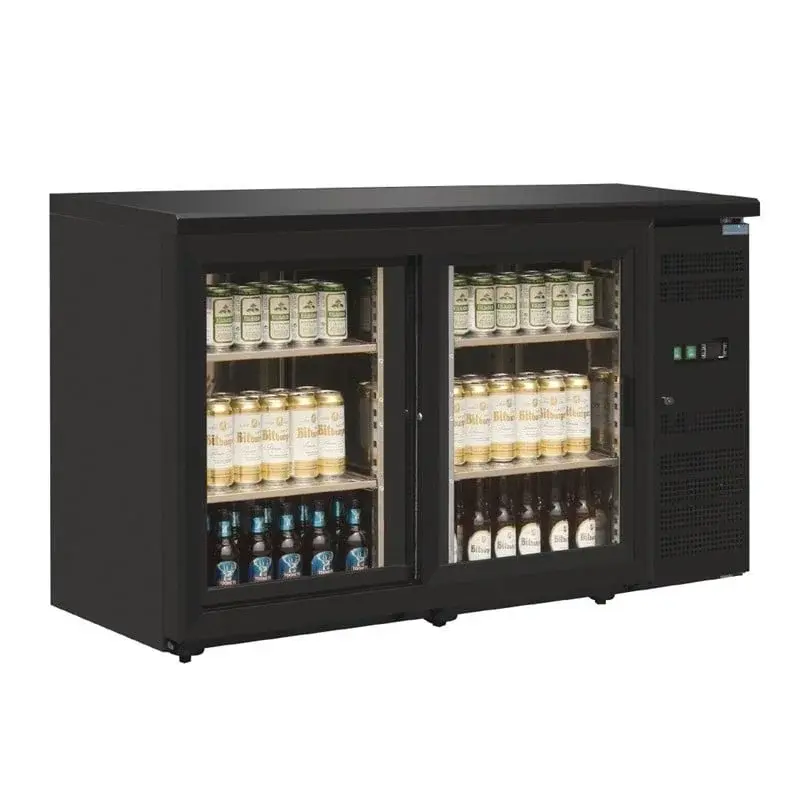 Polar Serie U 2-türiger Barkühlschrank 350L